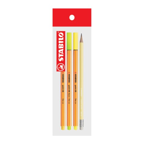 STABILO KIT POINT 88 (44-024-24)+LAPIZ 4908/HB-1