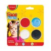 Thumbnail KEYROAD PINTA CARITA DE 4 COLORES MAS PINCEL GRATIS KR9900060