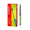 Thumbnail STABILO BOLIGRAFO RETRACTIL F PERFORMER+NEGRO DISEÑO N/VERDE 328/1-46-10