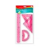 Thumbnail KEYROAD JUEGO GEOMETRICO 30CM FLEXIBLE DE 4PCS KR9711050